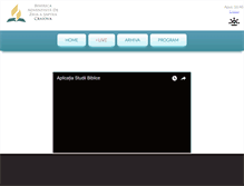 Tablet Screenshot of adventistcraiova.ro